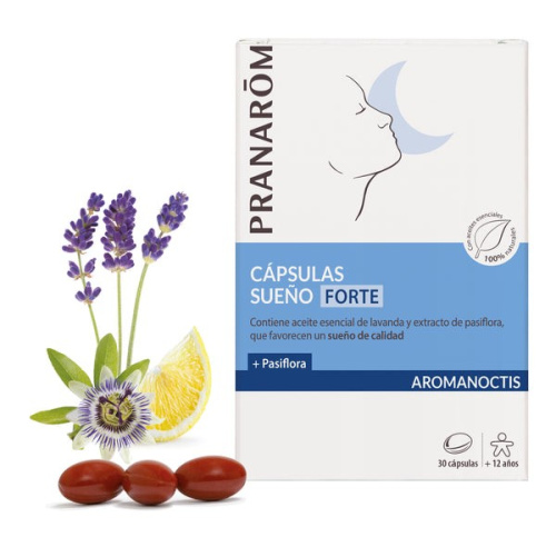Pranarom aromanoctis capsulas forte sueño 30caps