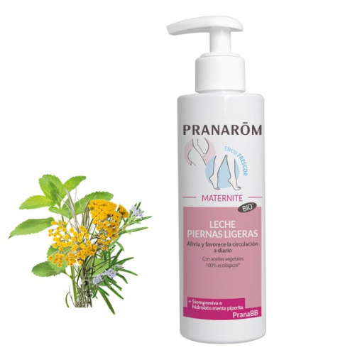 Pranarom maternidad leche piernas ligeras bio 200ml
