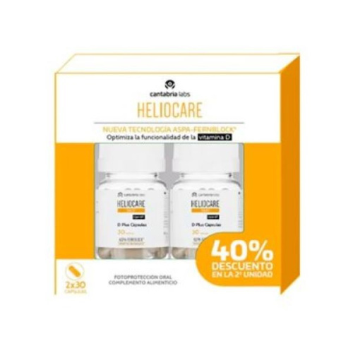 Heliocare 360 Duplo D Plus 2x30 Cápsulas