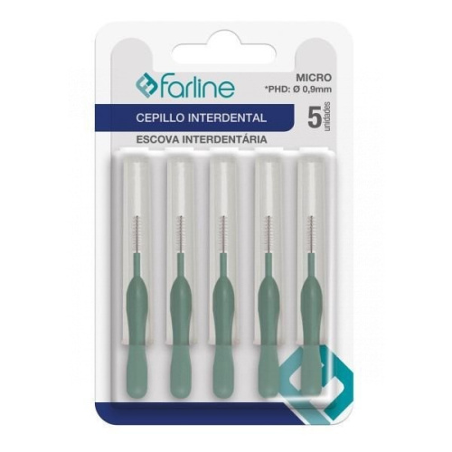 Farline cepillo interdental nano 5uds
