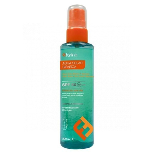 Farline agua solar bifásica spf-50 200ml