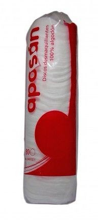 Discos desmaquillaje aposan 80 uni.