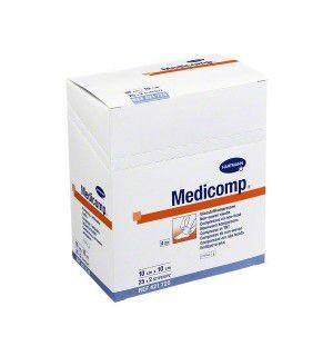 Hartmann medicomp compresas non woven 10x10cm 25 sobres