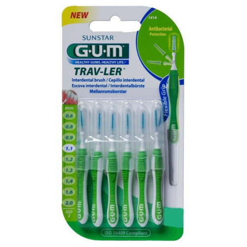 Gum proxabrush cepillo ultrafino cónico 1414 4uds