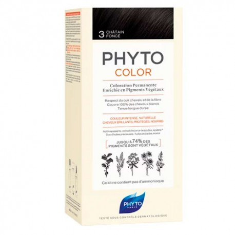 Phyto color 3 castaño oscuro