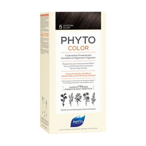 Phyto color 5 castaÑo claro