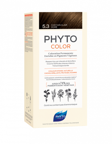 Phyto color 5.3 castaño claro dorado