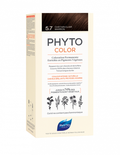 Phyto color 5.7 castaÑo marron