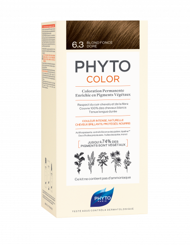 Phyto color 6.3 rubio oscuro dorado