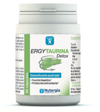Nutergia ergytaurina detox 60caps