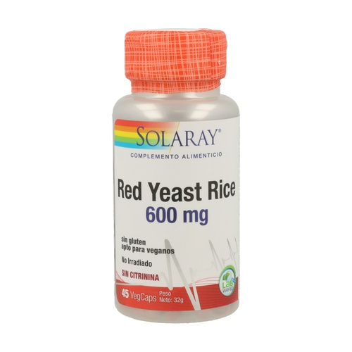 Solaray red yeast rice 45 caps