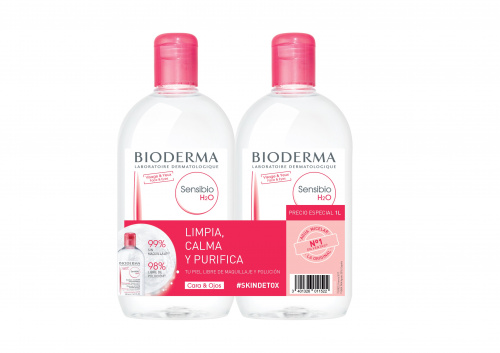 BIODERMA SENSIBIO H2O 500ml DUPLO
