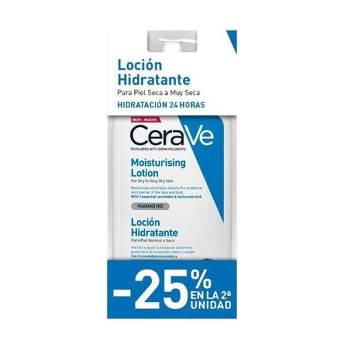 Cerave duo locion hidratante 2x473ml
