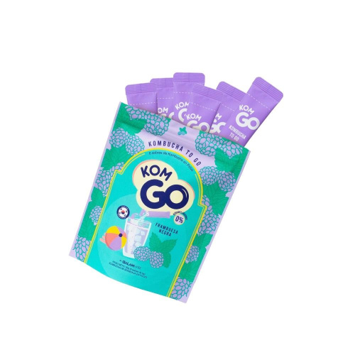 Kom-go frambuesa negra (6 sobres)