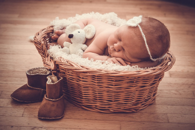 Canastillas personalizadas para bebés