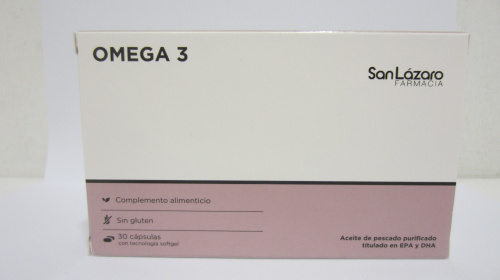OMEGA 3 FARMACIA SAN LAZARO 30 CAPS