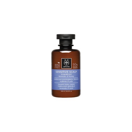 APIVITA CHAMPU CUERO CABELLUDO SENSIBLE LAVANDA Y MIEL 250 ML
