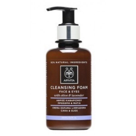 APIVITA ESPUMA LIMPIADORA CARA Y OJOS 200 ML