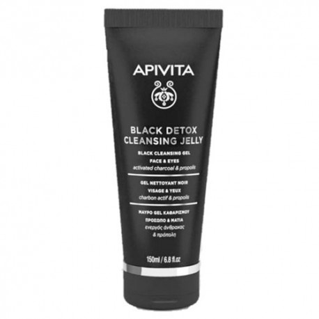 APIVITA GEL LIMPIADOR NEGRO 150 ML