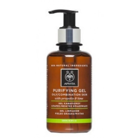 APIVITA GEL LIMPIADOR PIELES GRASAS/MIXTA 200 ML