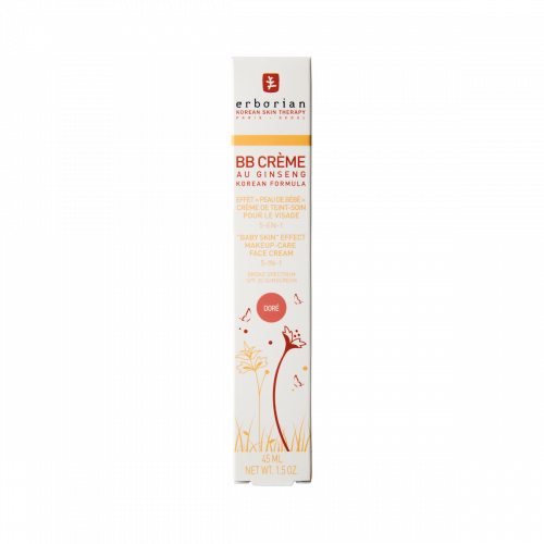 BB CRÉME AU GINSENG DORE 5 EN 1 ERBORIAN 45 ML