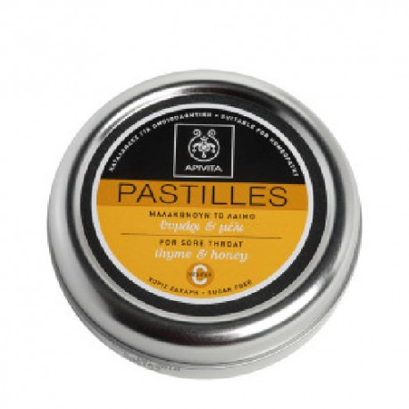 PASTILLAS CON MIEL & TOMILLO 45 G