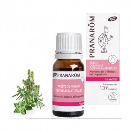 PRANAROM ACEITE DE MASAJE DEFENSAS NATURALES PRANABB 10 ML