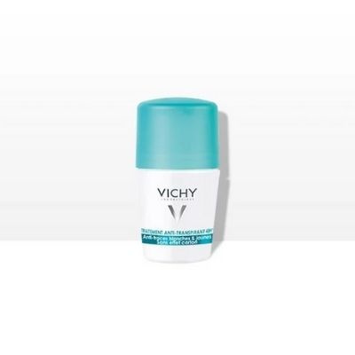 DESODORANTE ANTI-TRANSPIRANTE VICHY 48H ANTI MANCHAS BLANCAS Y AMARILLAS 50ML