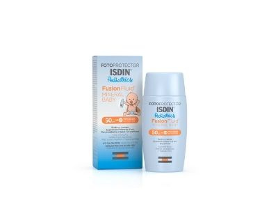 ISDIN FOTOPROTECTOR PEDIATRICS FUSION FLUID MINERAL BABY SPF 50 50ML