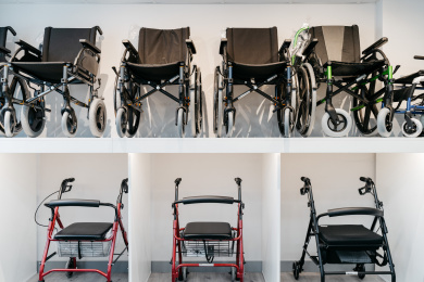 Alquiler de material de movilidad