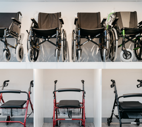 Alquiler de material de movilidad