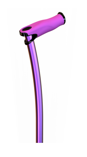 Baston De Almunio Aeronáutico Morado