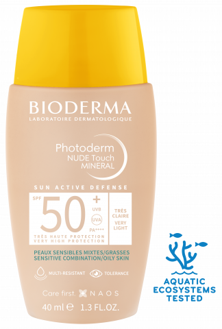 Fotoprot Bioderma Photoderm Nude Touch Spf 50  Claro 40 Ml