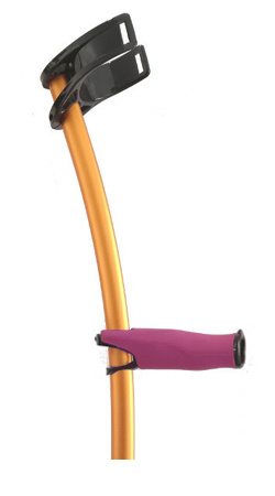 Muleta Aluminio Aeuronáutico Naranja