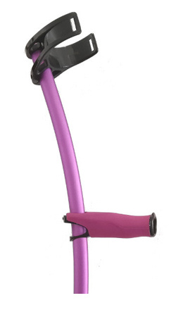 Muleta Aluminio Aeronáutico Morada