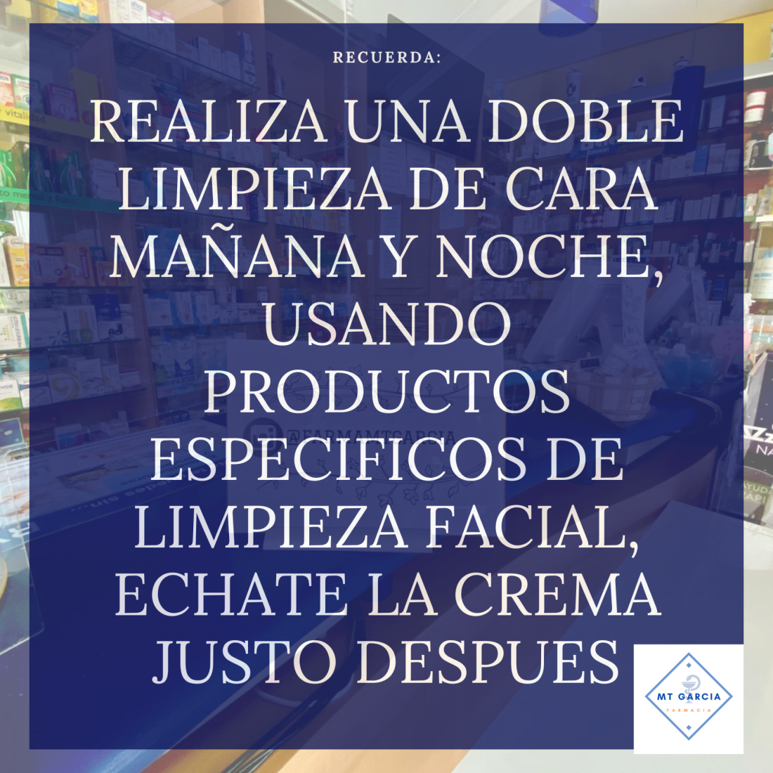 EVITA LOS GRANITOS DE LA MASCARILLA