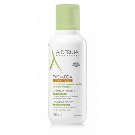 A-Derma Exomega Control Crema Emoliente 400ml