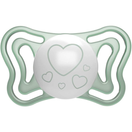 Chicco Chupete Physio Luminoso Silicona 0-2 Meses 2Ud