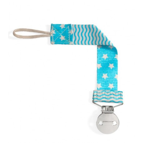 Chicco Clip Chupete Fashion Azul