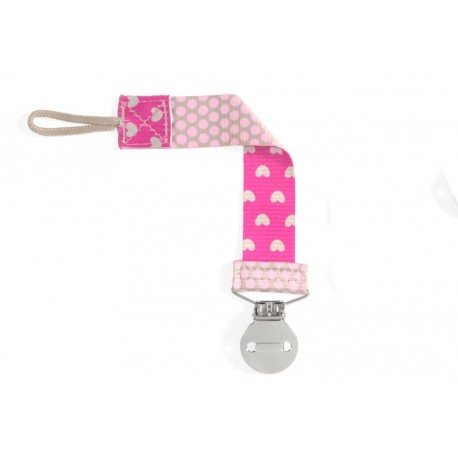 Chicco Clip Chupete Fashion Rosa