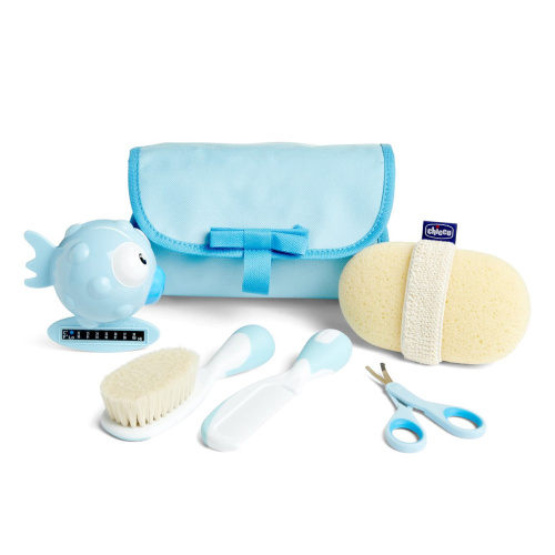 Chicco Set de Higiene y Baño Azul