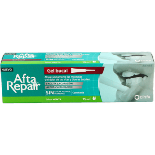 Cinfa Afta Repair Gel Menta 15ml