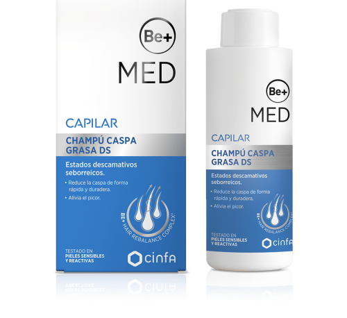Cinfa Be+ Med Capilar Champu DS Caspa Grasa 150ml