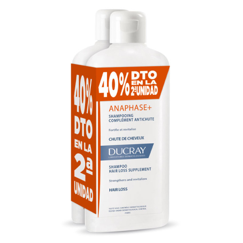 Ducray Anaphase Champu Duplo 2x400 Ml