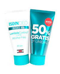 IsdinDeo Lambda Control Desodorante Crema DUPLO 2x50 ml