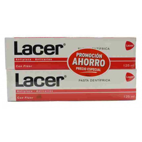 Lacer Pasta Dental Duplo 2x125ml