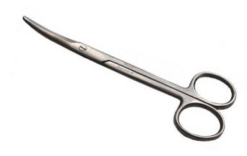 Medical Waitch Tijera Cirugía Curva A/R 13cm **88A