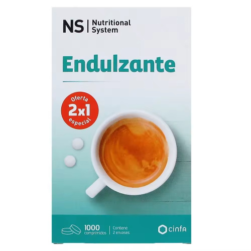 Ns Endulzante 2x500 Comprimidos