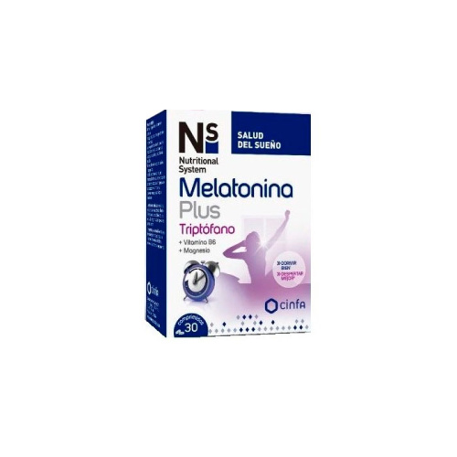 NS Melatonina Plus Triptofano 30 comprimidos