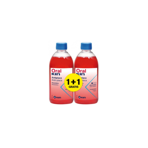 Oralkin Enjuague Bucal 500 Ml Pack 2X1